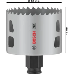 Боркорона PRO Multi Material PC Plus, 64 mm, 2608594395, BOSCH