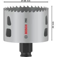 Боркорона PRO Multi Material PC Plus, 68 mm, 2608594398, BOSCH