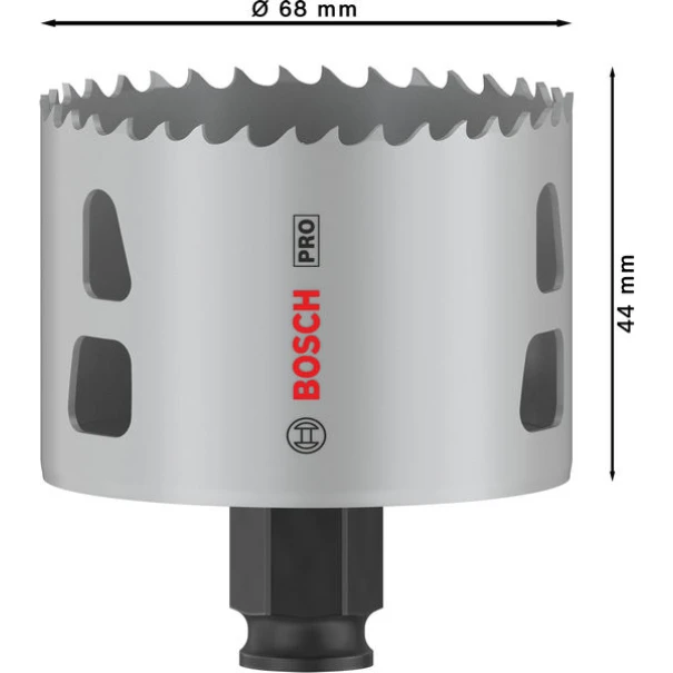 Боркорона PRO Multi Material PC Plus, 68 mm, 2608594398, BOSCH