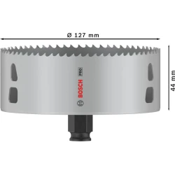 Боркорона PRO Multi Material PC Plus, 127 mm, 2608594416, BOSCH