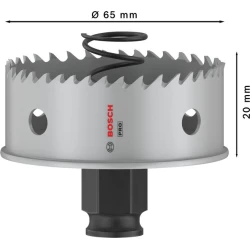 Боркорона PRO Sheet Metal PC Plus, 65 mm, 2608594460, BOSCH
