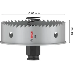 Боркорона PRO Sheet Metal PC Plus, 89 mm, 2608594469, BOSCH