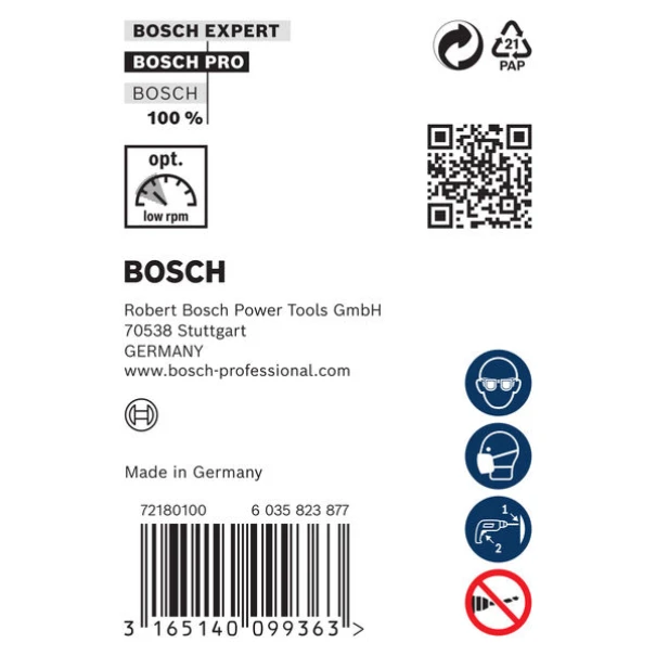 Кофражно свредло PRO Wood HSS Installation, ∅26x100x400 mm, 2608597170, BOSCH