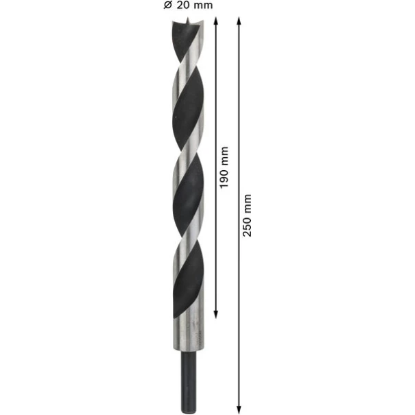 Бургия за дърво самоцентрираща се PRO Wood, Ø20x190x250 mm, 2608597194, BOSCH