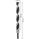 Бургия за дърво самоцентрираща се PRO Wood, Ø20x190x250 mm, 2608597194, BOSCH
