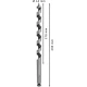 Винтово свредло с шип PRO Wood, 14 x 160 x 235 mm, 2608597628, BOSCH