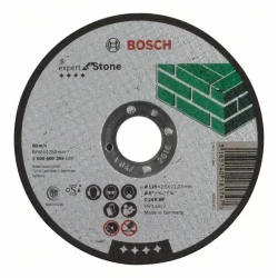 Диск за рязане, прав, за камък 125Х2,5, 2608600385, BOSCH