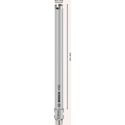 Боркорона за мокро пробиване PRO Core Cutter wet, 25 x 300 mm, G 1/2", 2608601797, BOSCH