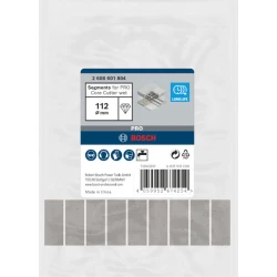 Сегменти за PRO Core Cutter wet, 112 mm, 1 1/4 инча UNC, 2608601804, BOSCH