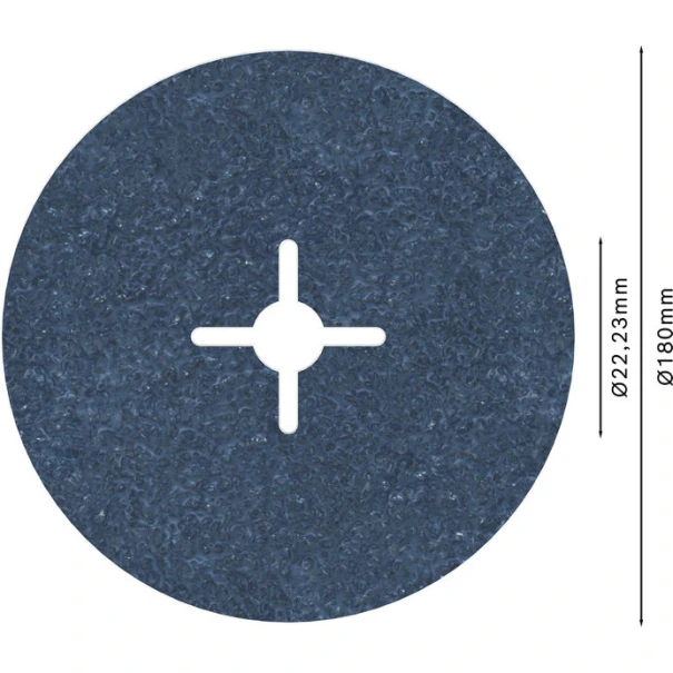 Фибърдиск PRO R574, 180 mm, G24, 2608606740, BOSCH