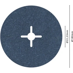 Фибърдиск PRO R574, 180 mm, G36, 2608607256, BOSCH