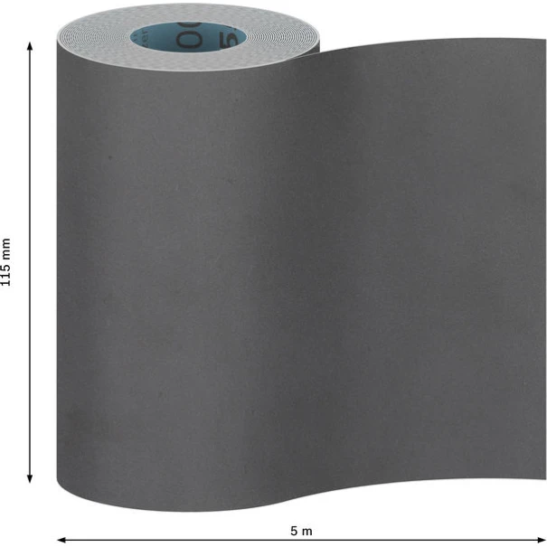Шлифовъчна ролка PRO C355, 115 mm, 5 m, G400, 2608607789, BOSCH