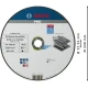 Композитен диск за рязане PRO Stainless Steel and Metal, 230 x 1,9 x 22,23 mm, прав, 2608619773, BOSCH
