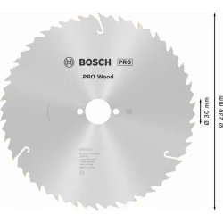 Диск за циркуляр PRO Wood, 230x2,4x30mm, z=30, 2608640805, BOSCH