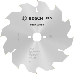 Диск за циркуляр PRO Wood, 160x1,8x20mm, z=12, 2608641170, BOSCH