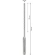 Свредло за перфоратор PRO SDS plus-5X, 4 x 100 x 160 mm, 2608836605, BOSCH