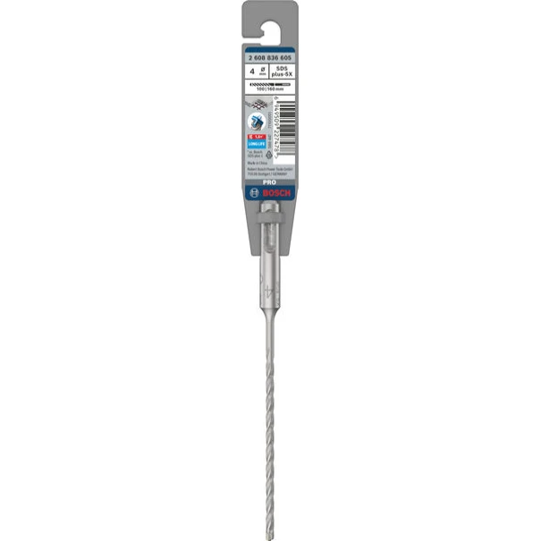 Свредло за перфоратор PRO SDS plus-5X, 4 x 100 x 160 mm, 2608836605, BOSCH