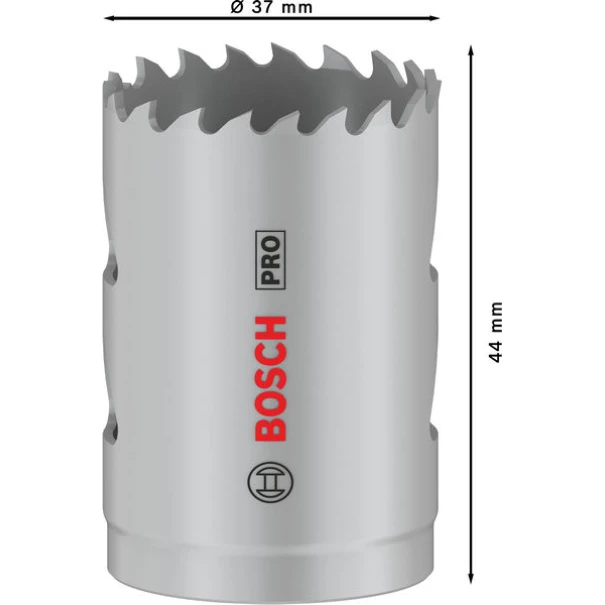 Боркорона PRO Multi Material, 37 mm, резбована, 2608901505, BOSCH