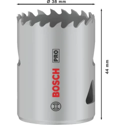 Боркорона PRO Multi Material, 38 mm, резбована, 2608901506, BOSCH