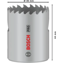 Боркорона PRO Multi Material, 40 mm, резбована, 2608901507, BOSCH