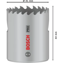 Боркорона PRO Multi Material, 41 mm, резбована, 2608901508, BOSCH
