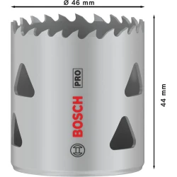 Боркорона PRO Multi Material, 46 mm, резбована, 2608901511, BOSCH