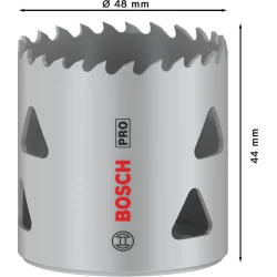 Боркорона PRO Multi Material, 48 mm, резбована, 2608901512, BOSCH