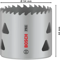 Боркорона PRO Multi Material, 54 mm, резбована, 2608901515, BOSCH