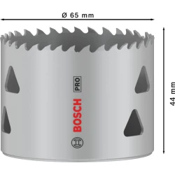 Боркорона PRO Multi Material, 65 mm, резбована, 2608901521, BOSCH