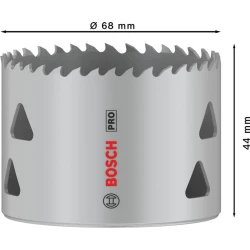 Боркорона PRO Multi Material, 68 mm, резбована, 2608901523, BOSCH