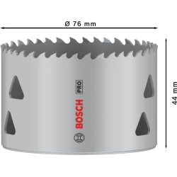 Боркорона PRO Multi Material, 76 mm, резбована, 2608901526, BOSCH