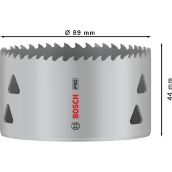 Боркорона PRO Multi Material, 89 mm, резбована, 2608901530, BOSCH