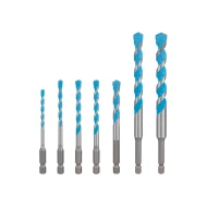 Комплект от 7бр свредла EXPERT HEX-9 Multi Construction, 4/5/6/8/10/12 mm, 2608902370, BOSCH