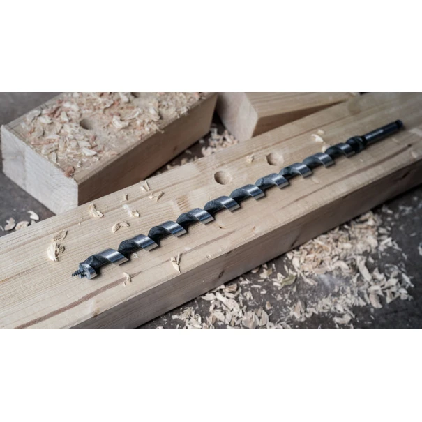 Винтово свредло с шип PRO Wood, 18 x 385 x 450 mm, 2608597645, BOSCH