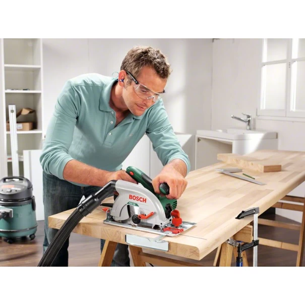 Ръчен циркуляр за дърво PKS 55, 1200W, Ø160mm, 0603500020, BOSCH