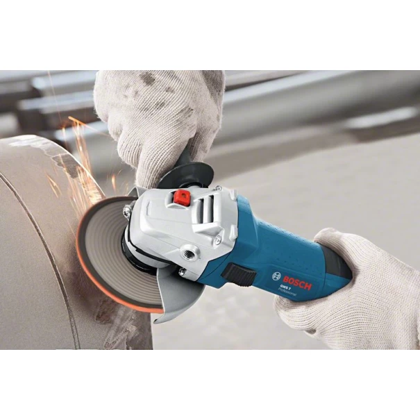 Ъглошлайф малък GWS 7-125, 720W, 11.000min-1, Ø125mm, 1,9 kg, 0601388108, BOSCH