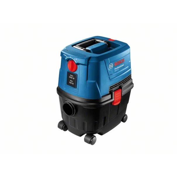 Прахосмукачка за мокро/сухо GAS 15, 1100W, 15 l, 33 l/sec, 220mbar, 06019E5000, BOSCH