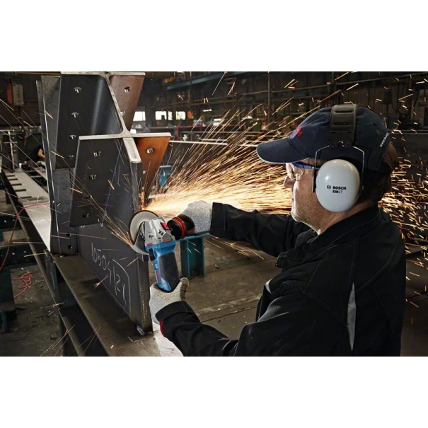 Ъглошлайф малък GWS 19-125 CI Professional, 1.900W, 11.500min-1, Ø125mm, 2,4 kg, 060179N002, BOSCH