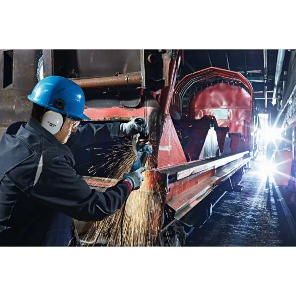Ъглошлайф малък GWS 19-125 CIST Professional, 1.900W, 7.800min-1, Ø125mm, 2,5 kg, 060179S002, BOSCH