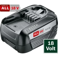Акумулаторна батерия PBA 18V 6.0Ah W-C, 1600A00DD7, BOSCH