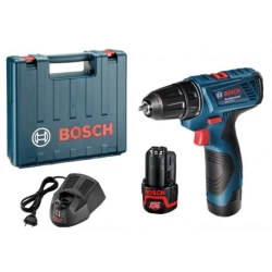 Винтоверт акумулаторен GSR 120-LI, 12V, 2x1,5Ah, 06019F7001, BOSCH
