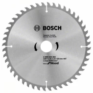 Диск за циркуляр Eco for wood, 230х30х2.8, z=48, 2608644382, BOSCH