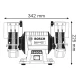 Шмиргел GBG35-15, 150х20 мм, 350W, 060127A300, BOSCH