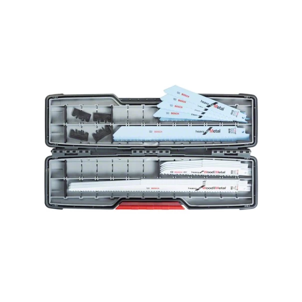 Нож за саблен трион за дърво и метал ToughBox, 16бр, комплект Demolition, 2607010997, BOSCH