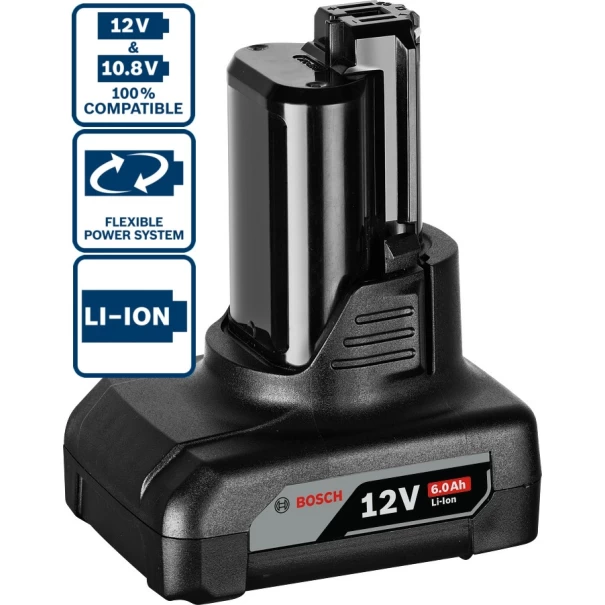 Батерия акумулаторна 1x GBA 12V 6,0 Ah, 1600A00X7H, BOSCH