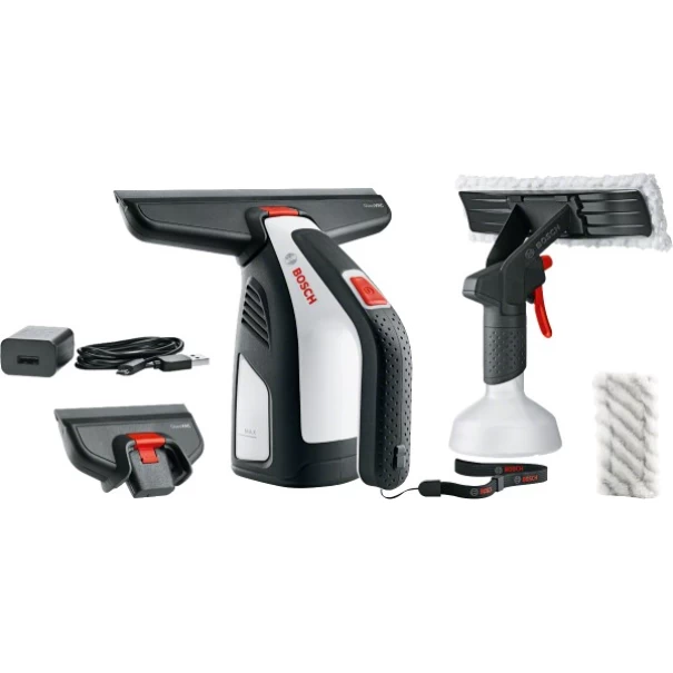 Уред за почистване на прозорци GlassVAC, 3,6V, 2Ah, 180min, 06008B7000, BOSCH