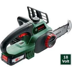 Трион верижен акумулаторен UniversalChain 18, 1x18V/2,5Ah, 20cm, 4.5m/s, 06008B8000, BOSCH