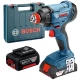 Акумулаторен гайковерт ударен GDX 180-LI, 2x3.0Ah, куфар, 06019G5220, BOSCH