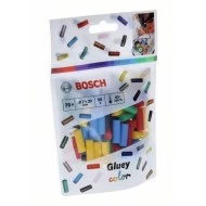 Пръчки лепилни Gluey, цветен микс 70 бр., 2608002005, BOSCH