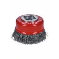 Четка чашковидна X-LOCK, нагъната тел, 75 стомана 75mm, 0,3mm, X-LOCK, 2608620725, BOSCH